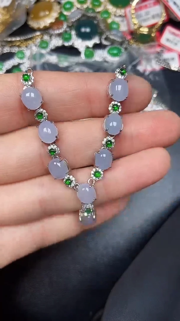 银S925镶嵌戒指翡翠3260