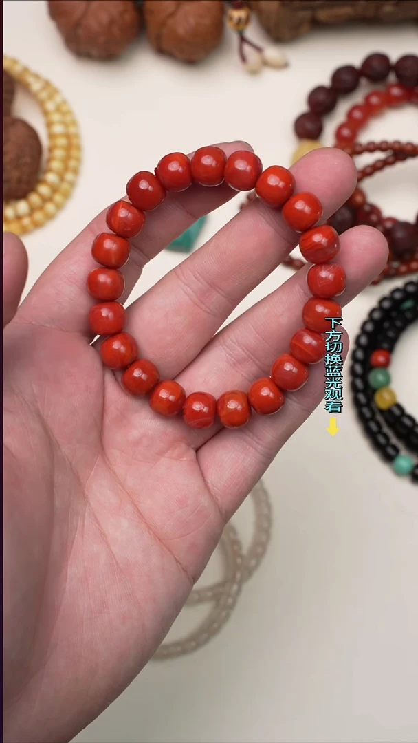未镶嵌手串南红玛瑙未镶嵌 手串 南红玛瑙