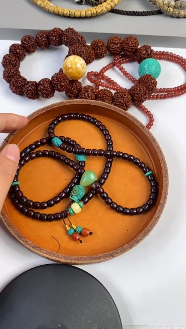 【闪购商品】菩提手串未镶嵌紫金鼠手串