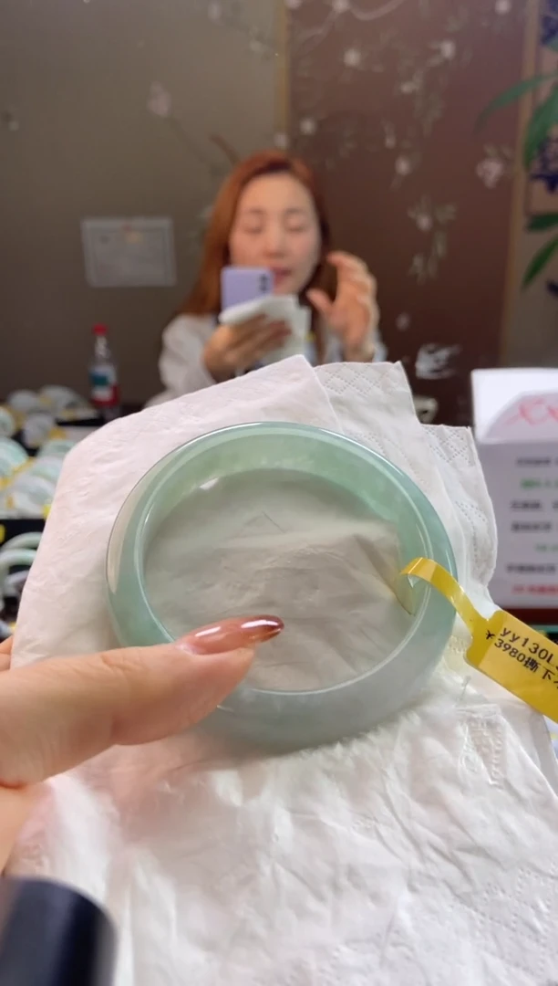 未镶嵌手镯翡翠57.3圈口t