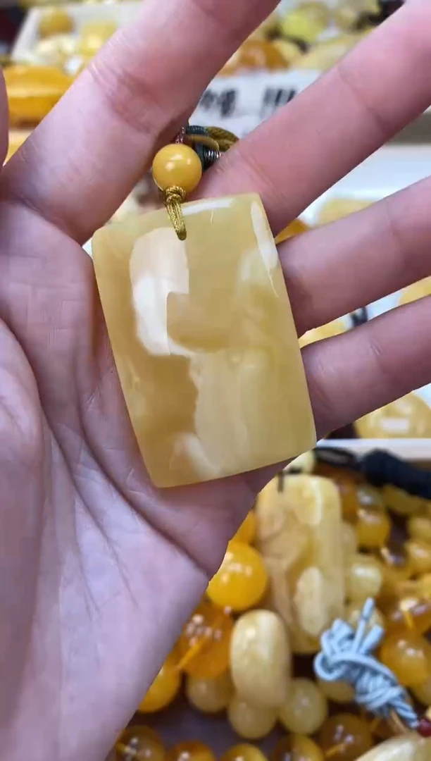 裸石琥珀未镶嵌天然琥珀蜜蜡