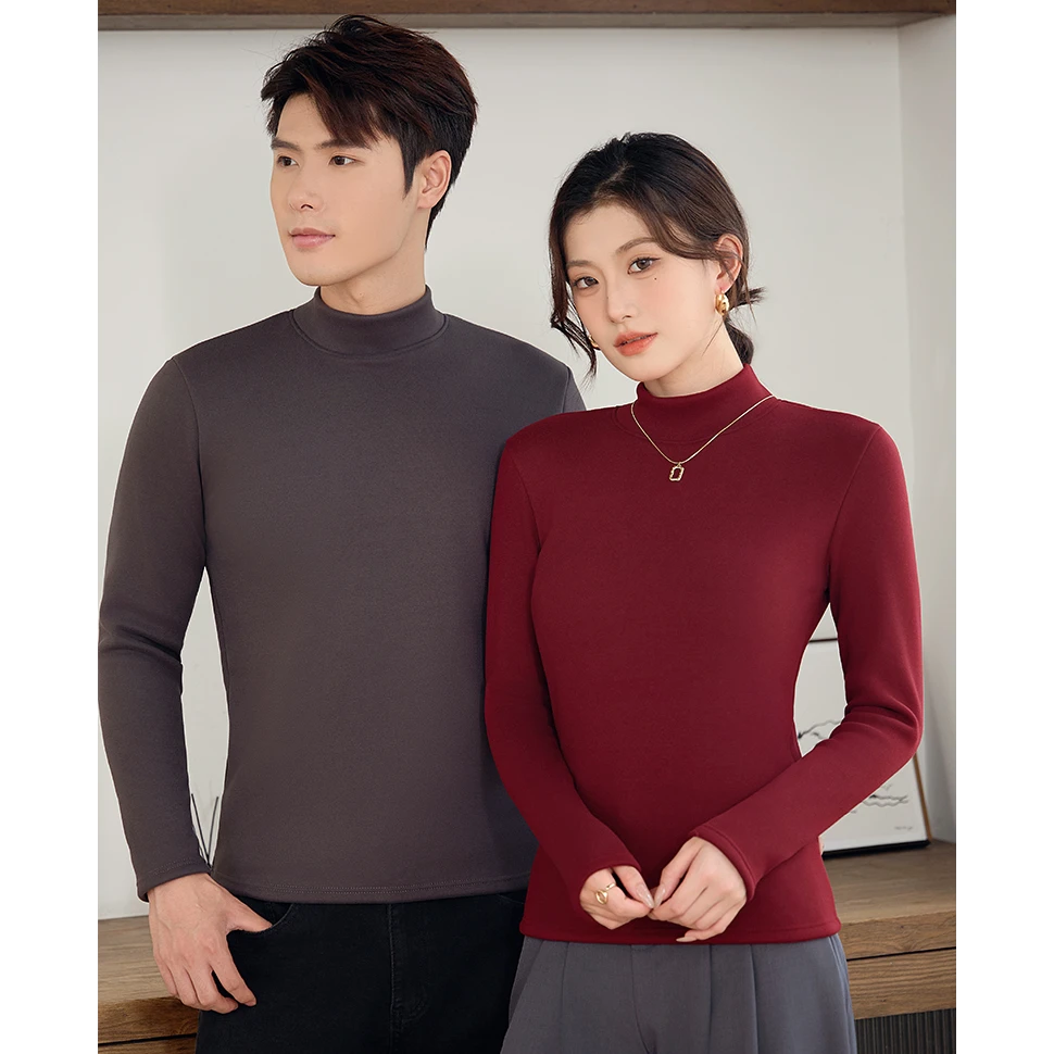 IRRYFEN/衣氛 【亮一嗓专属】男女同款糯米绒加厚保暖打底衣