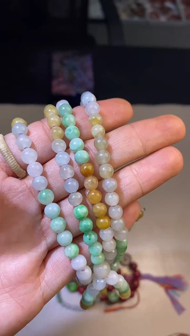 【闪购商品】翡翠颈饰未镶嵌珠链（多样性随机发货其一）