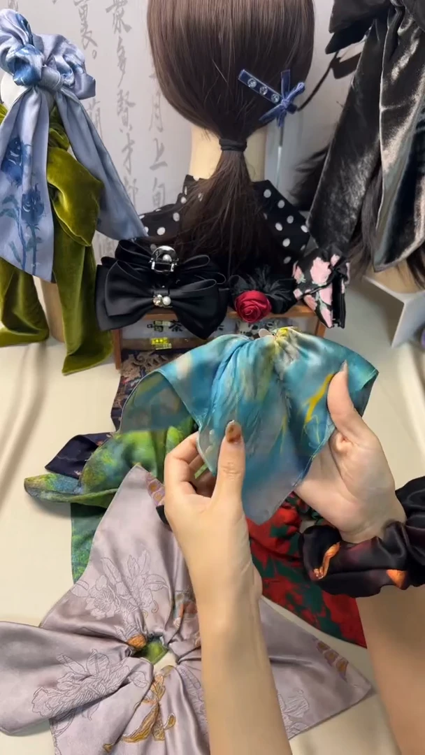 非金属布艺361发圈