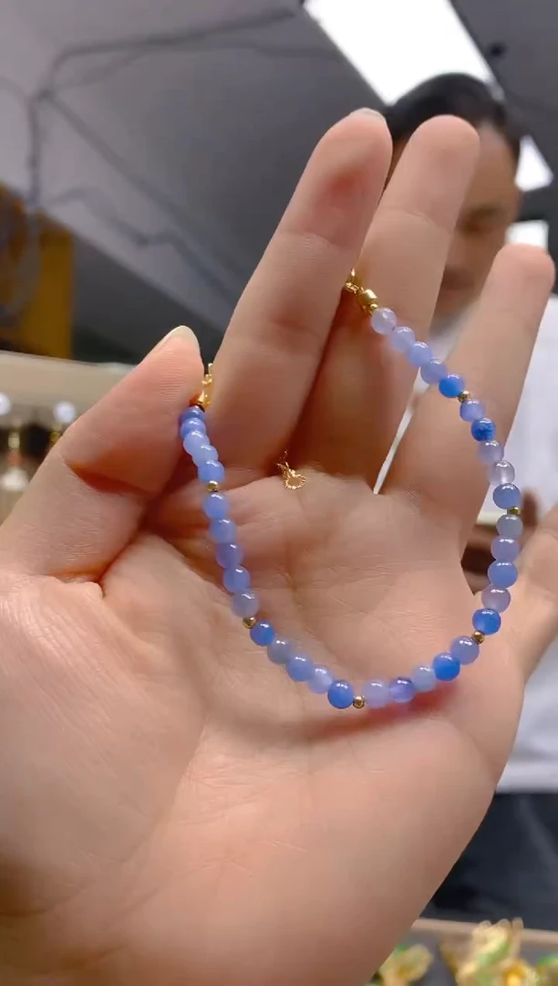 翡翠合金耳饰0420翡翠手链