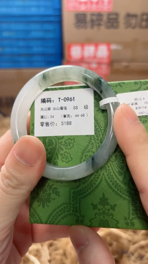 未镶嵌手镯石英质玉T-0961