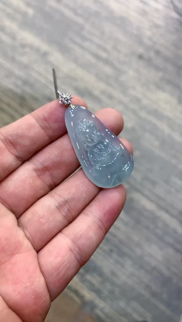 颈饰未镶嵌翡翠天然A货翡翠