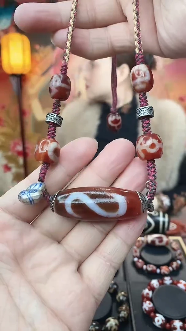 【闪购商品】玛瑙/玉髓锁骨链未镶嵌玛瑙金钱钩锁骨链