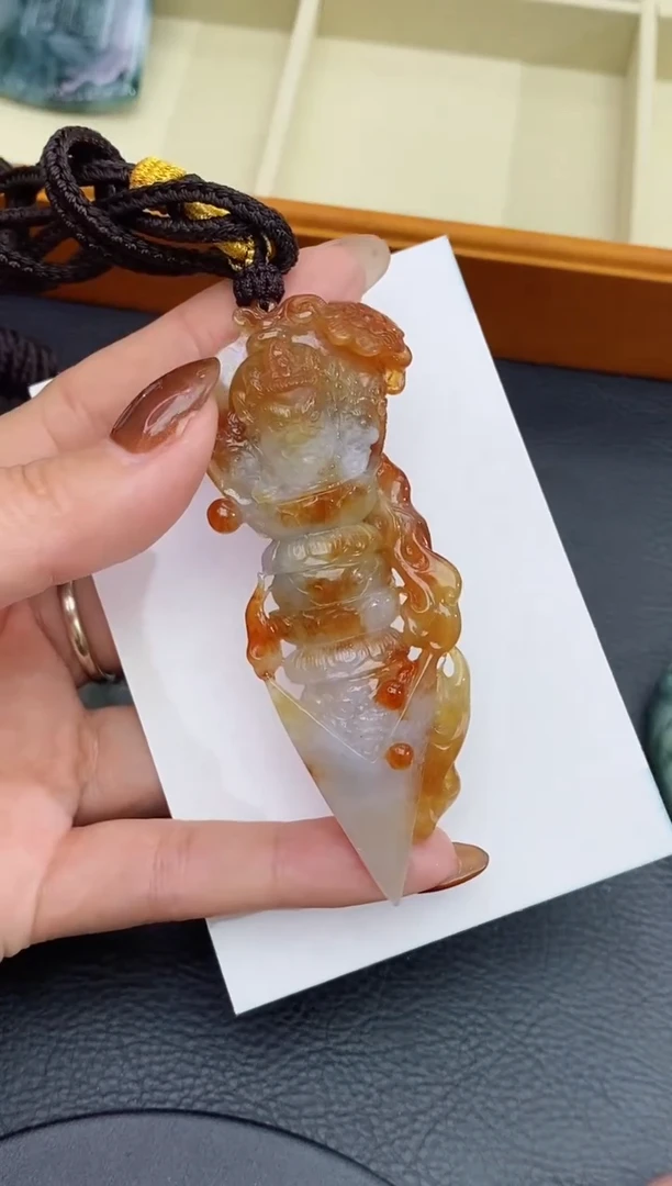 颈饰未镶嵌翡翠如**醒缅甸天然翡翠