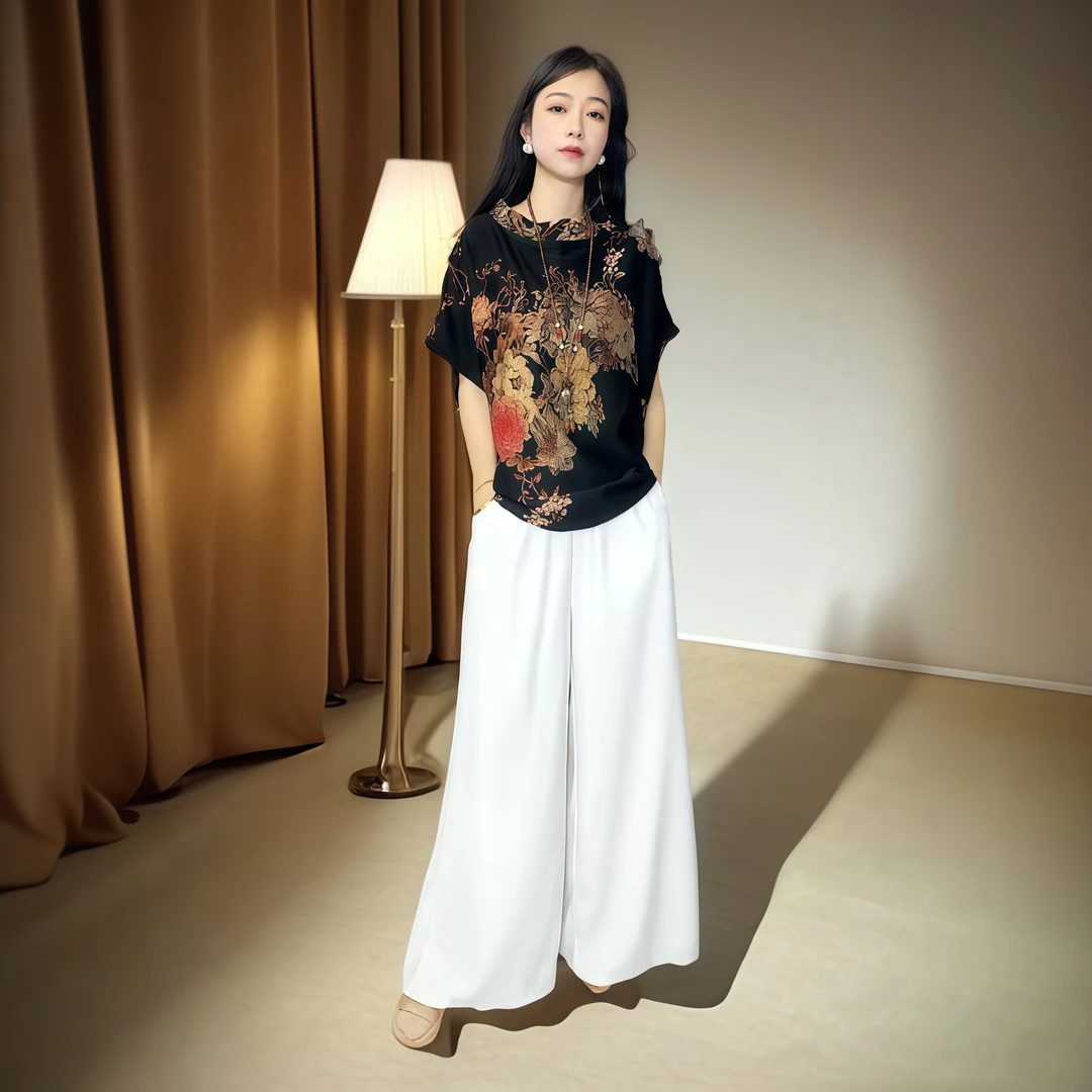 气质时尚宽松休闲设计师轻奢上衣S004