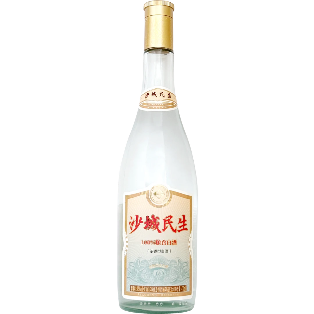 沙城老窖 民生  1瓶 D 浓香型白酒42度475ml