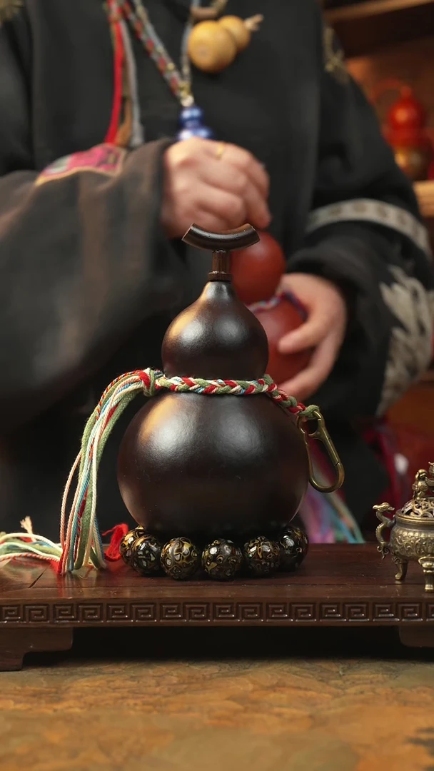 395大漆一物一拍记葫堂出品【不带手串】