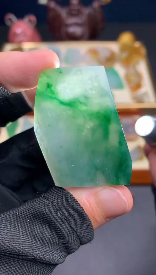 未镶嵌定制翡翠湘**合天然翡翠裸石（包工）