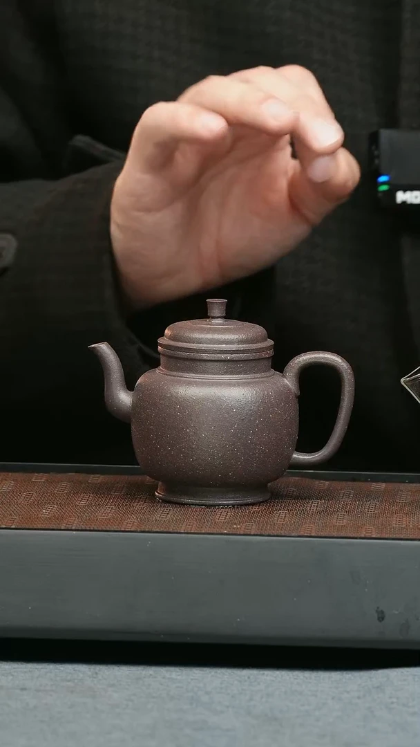 【闪购商品】紫砂茶壶五堂 清德堂宫灯-手工炼泥-150cc