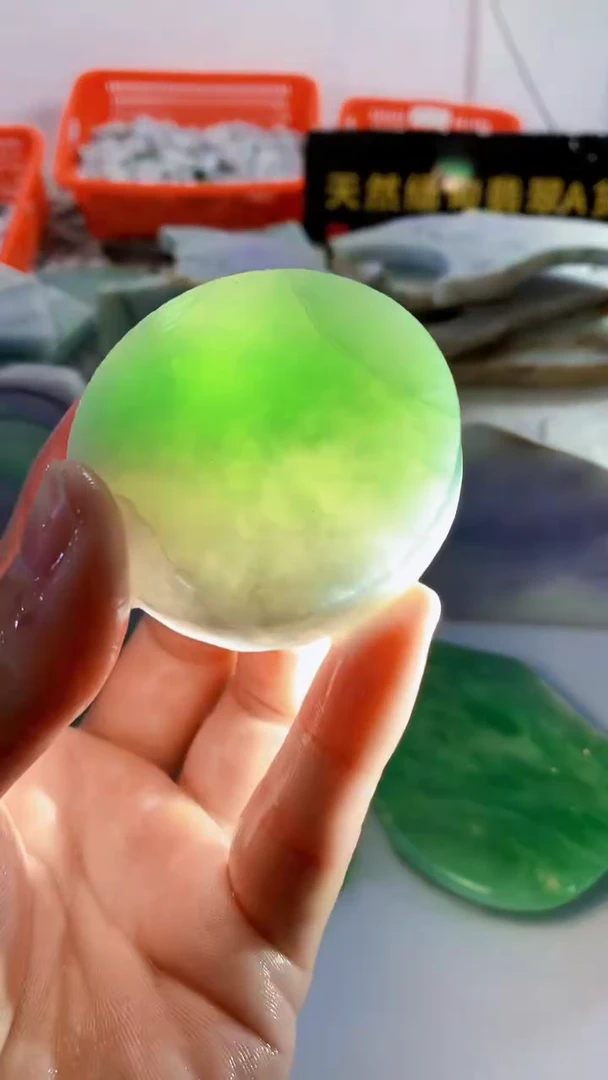 颈饰未镶嵌翡翠缅甸A货翡翠771