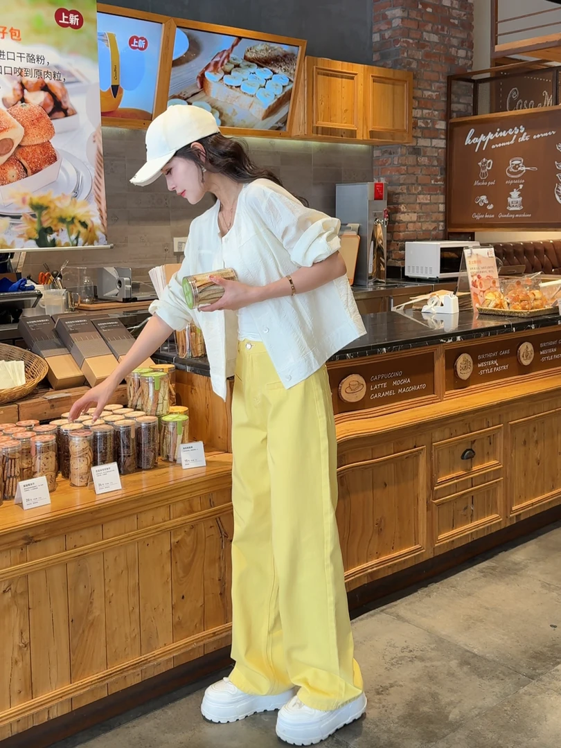 褶皱设计感长袖衬衫女2025春季新款宽松显瘦百搭小个子上衣外套潮