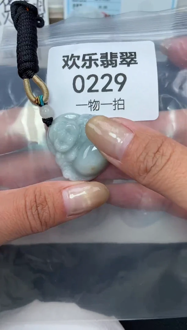 颈饰未镶嵌翡翠缅甸天然翡翠0229