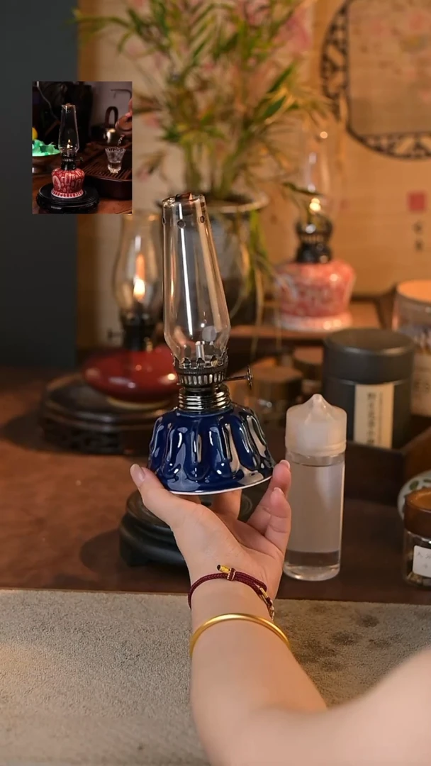 景德镇陶瓷香薰灯摆件