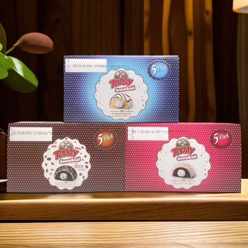 【限用期限2025 5.3】椰香味 咖啡味 牛奶味雪球堡200g/2盒