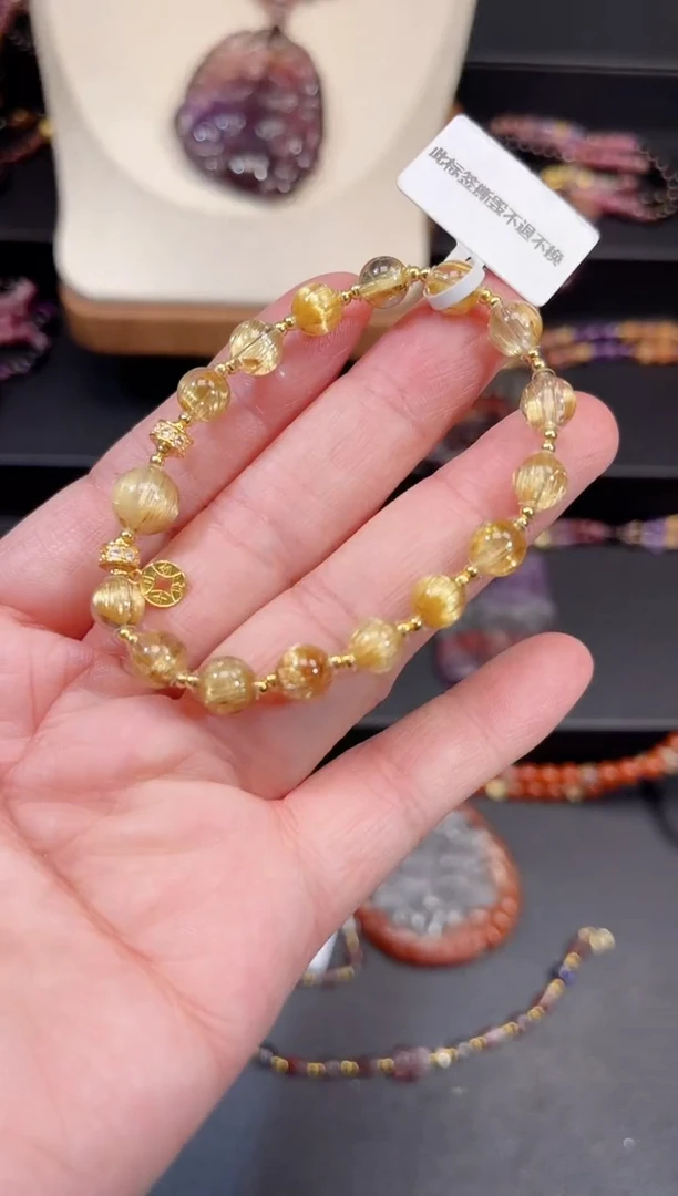 颈饰18K金镶嵌水晶【百晶灵儿】定制款