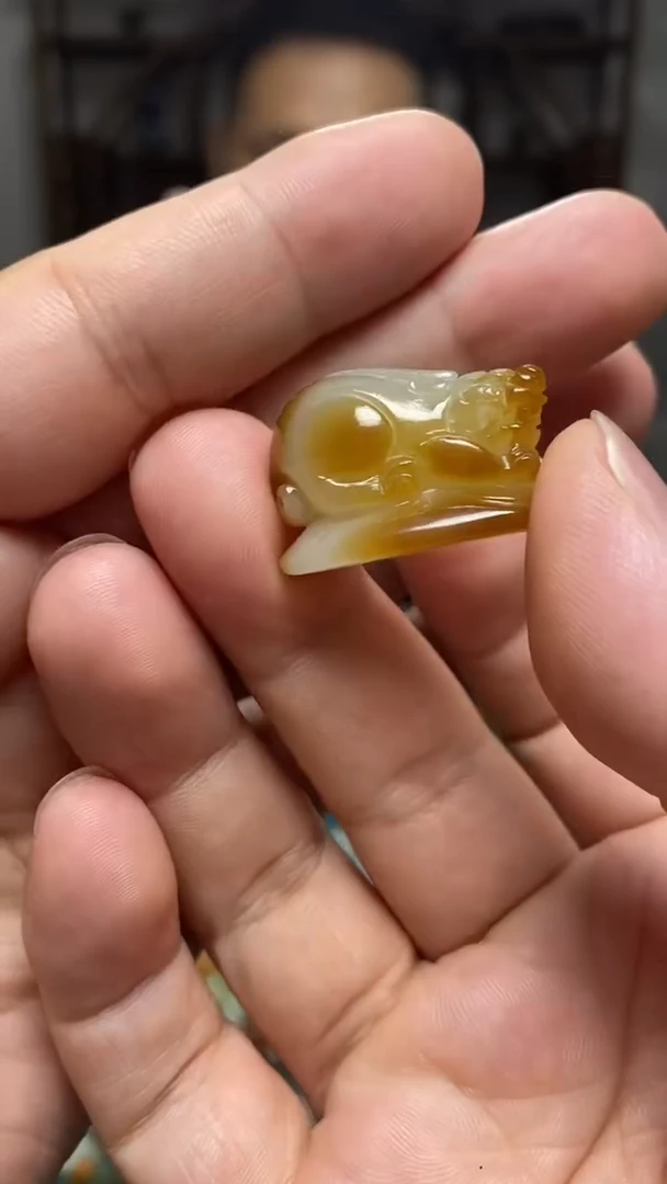 和田玉未镶嵌颈饰22