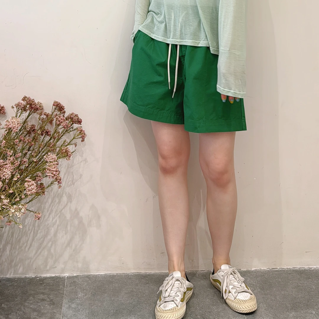 喜悦出品｜果冻  彩色沙滩短裤莫兰迪系松紧腰休闲裤