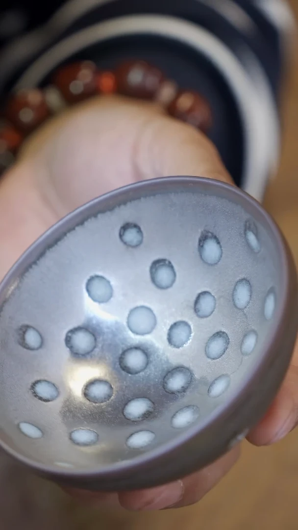 【闪购商品】HJJZ珍珠斑木叶盏