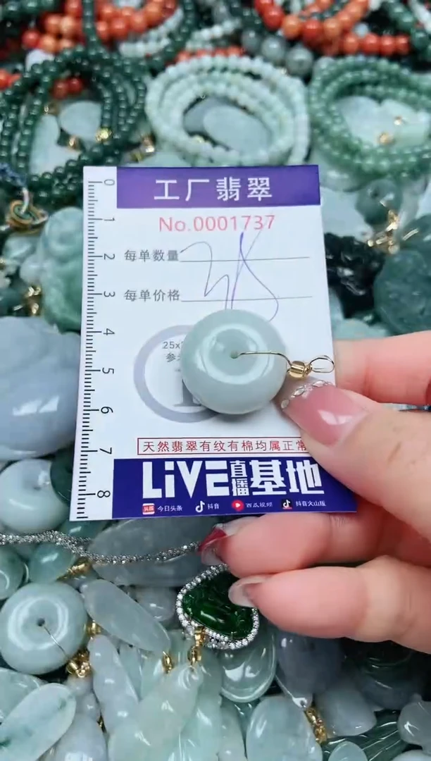 【闪购商品】翡翠吊坠(不含链)未镶嵌翡翠