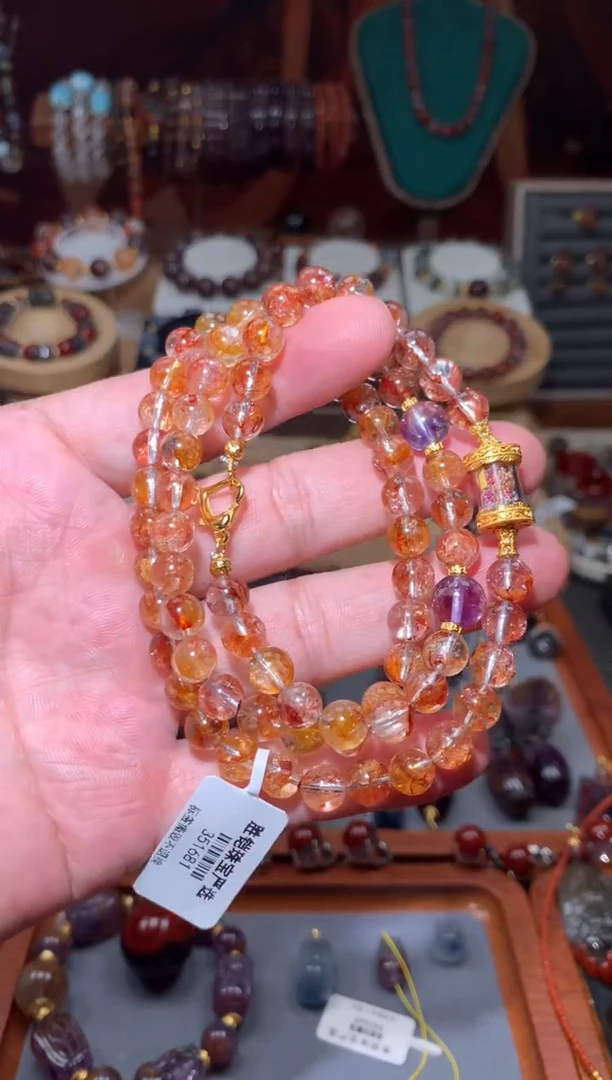 未镶嵌珠宝半成品水晶闪灵胶花万能链，