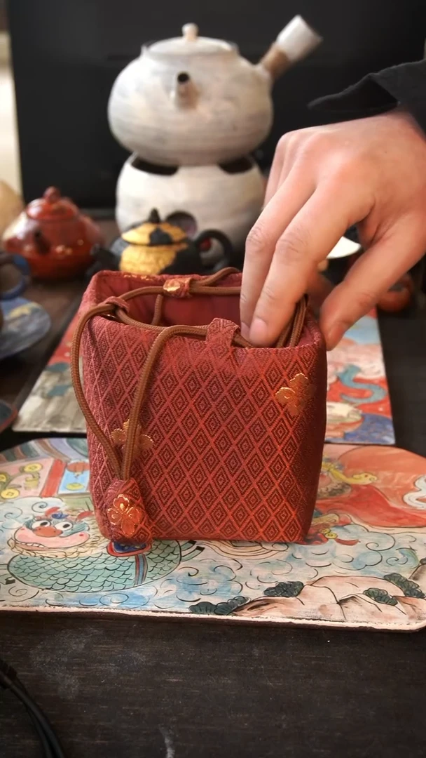 【闪购商品】其他红色茶包小康茶器