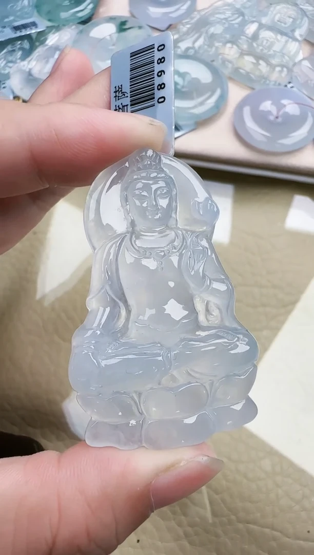 翡翠未镶嵌颈饰缅甸翡翠a货