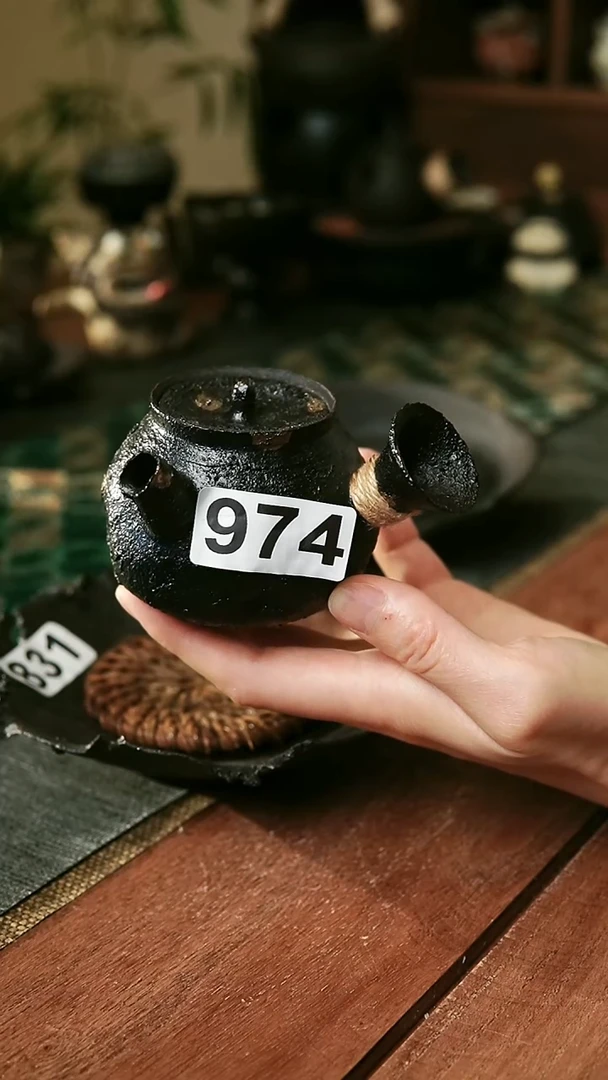 150毫升洒金茶壶全手工紫砂茶壶