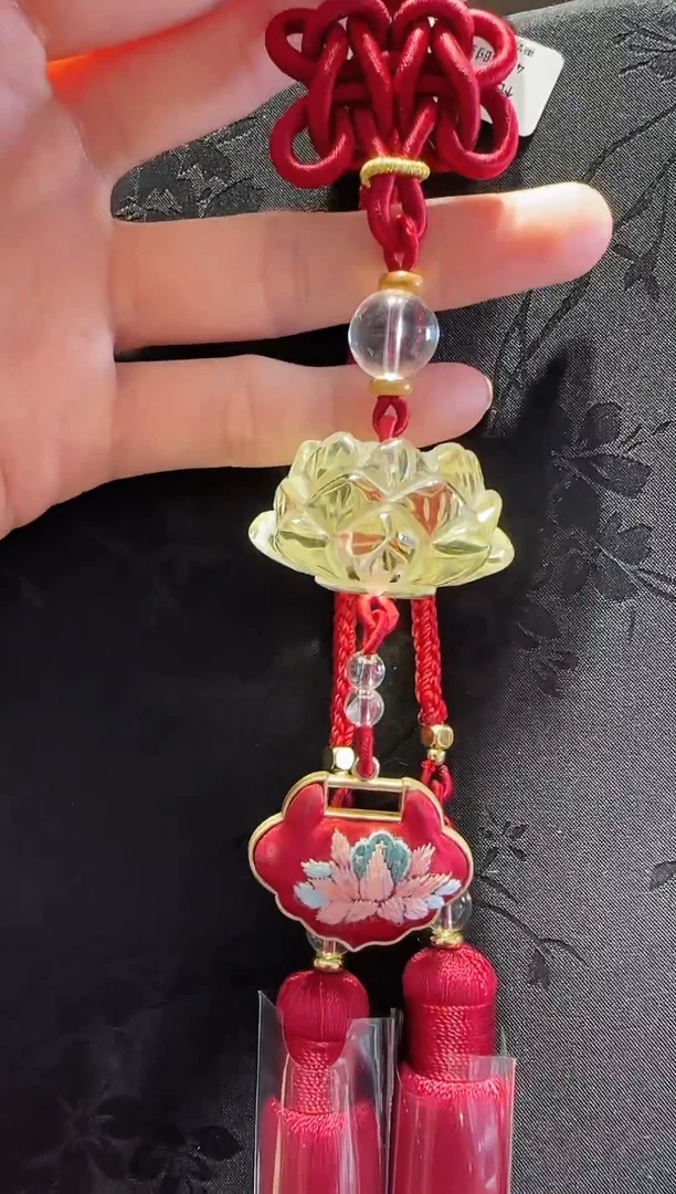 未镶嵌手绳水晶莲花