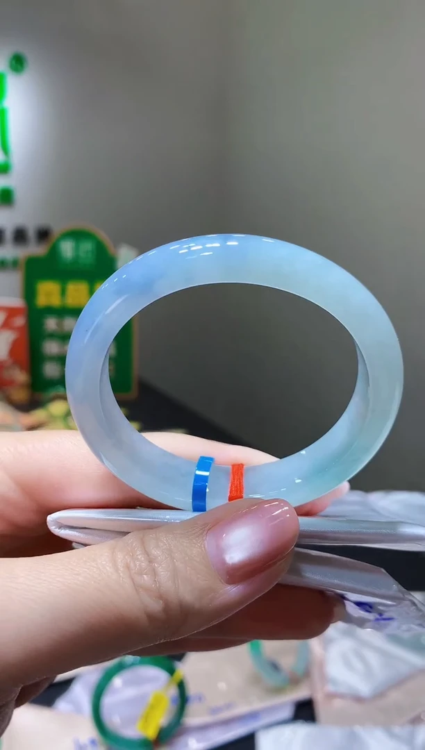 未镶嵌手镯（贵妃镯）翡翠k301天然A货缅甸翡翠53