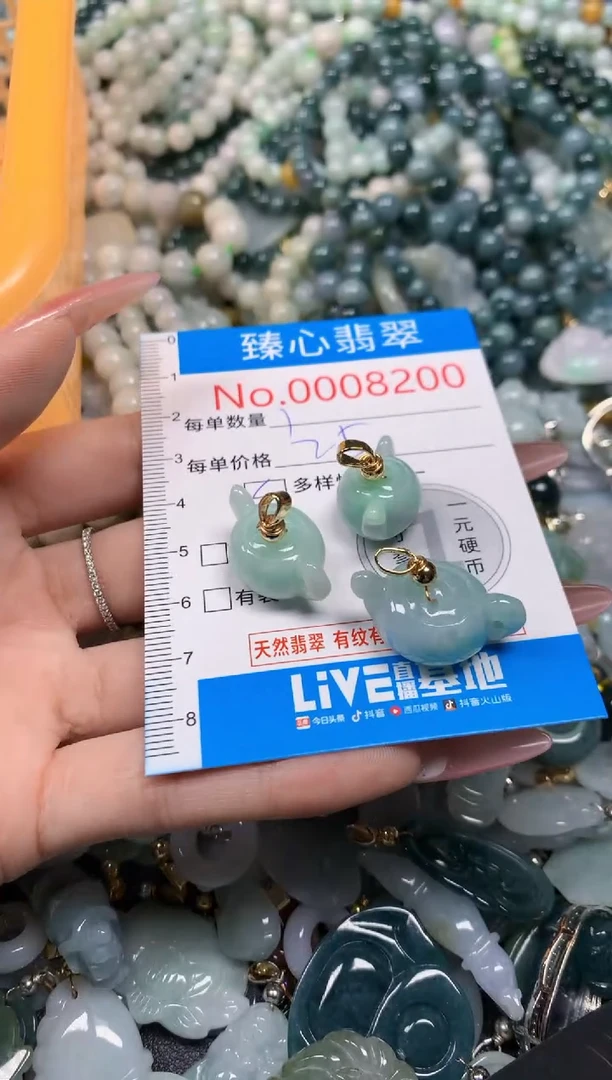 【闪购商品】翡翠颈饰未镶嵌含绳0008200