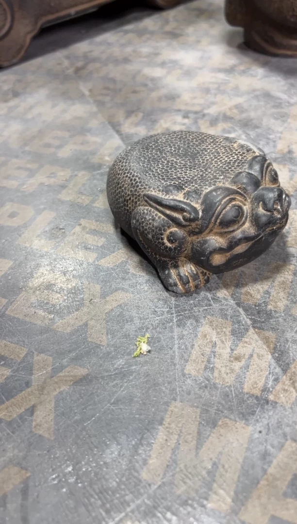 陶土【火山泥】猪头金蟾