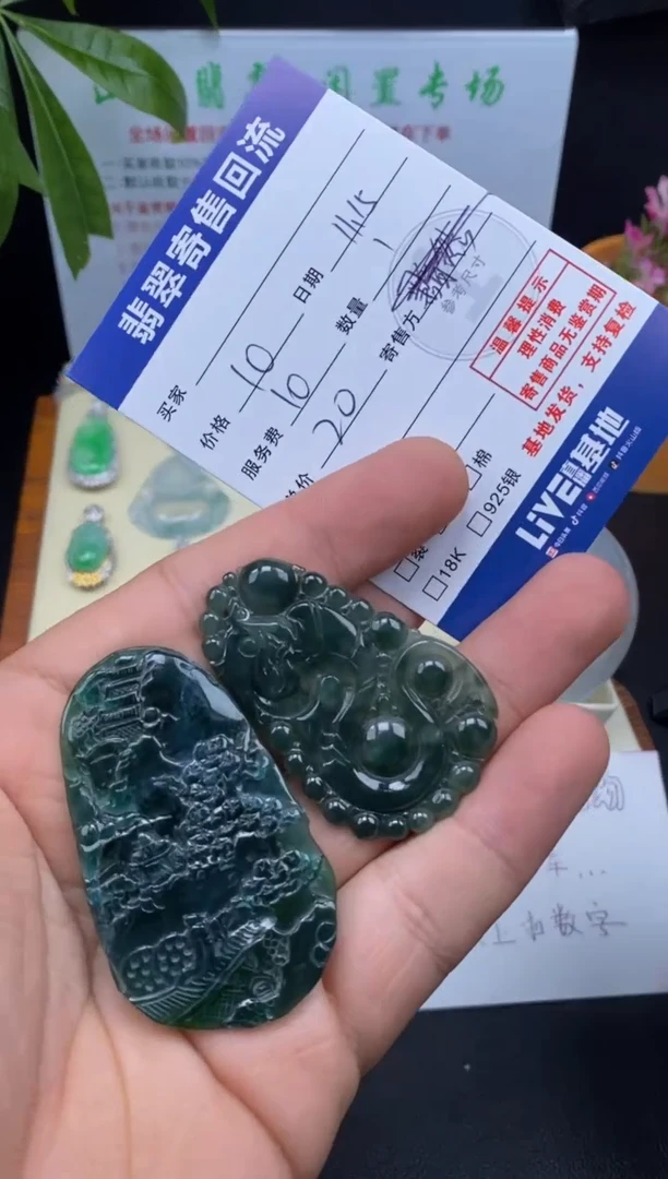 颈饰未镶嵌翡翠3000723