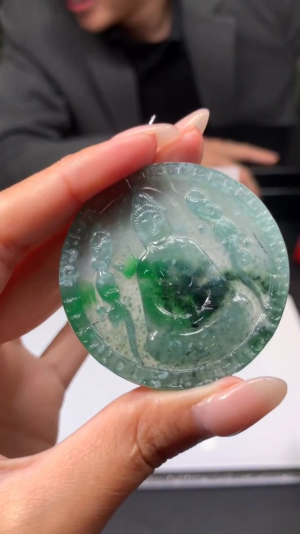【闪购商品】定制翡翠未镶嵌不退不换CMH1件-A