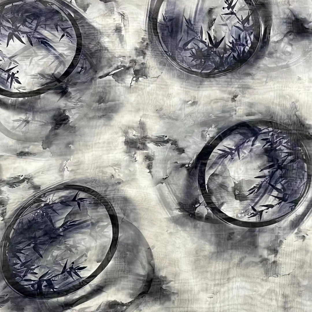 （墨玉）薯莨纱围巾135*135左右