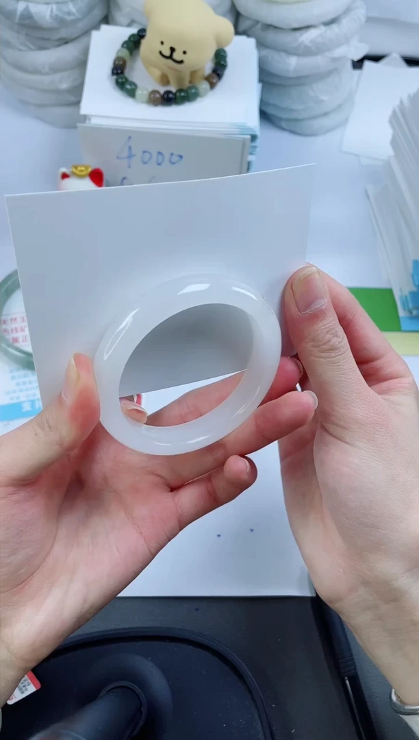 【闪购商品】石英质玉手镯未镶嵌19-52.5