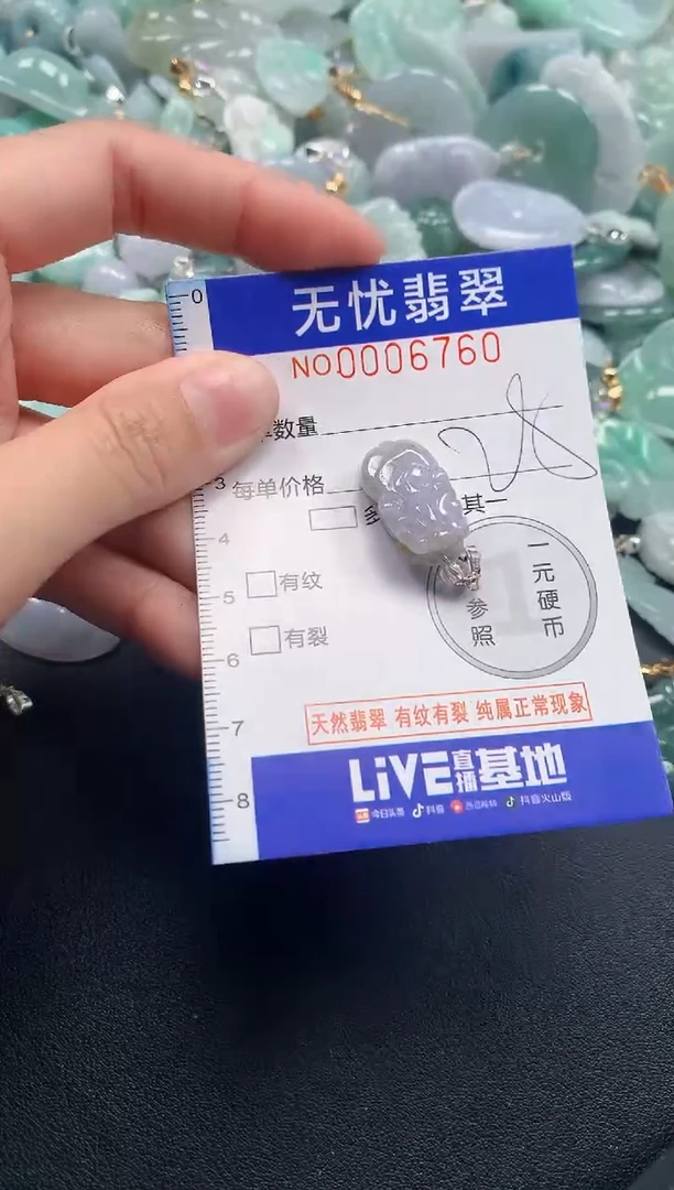颈饰未镶嵌翡翠6760