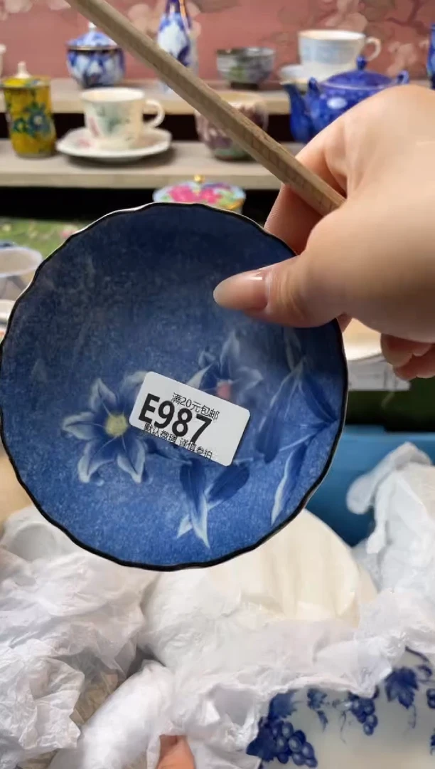 瓷片不****财瓷器瓷器E987