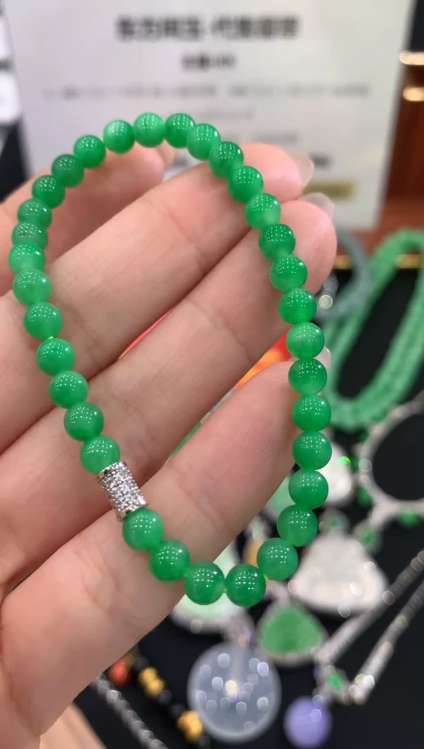 未镶嵌手链翡翠手链不退换