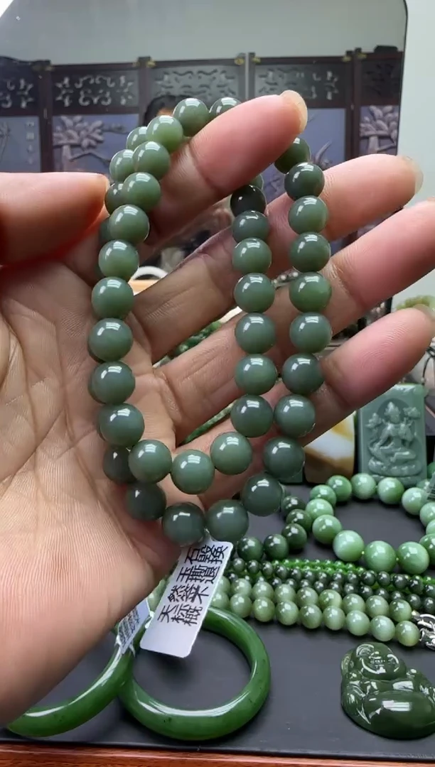 未镶嵌和田玉珠宝奇石妈妈链