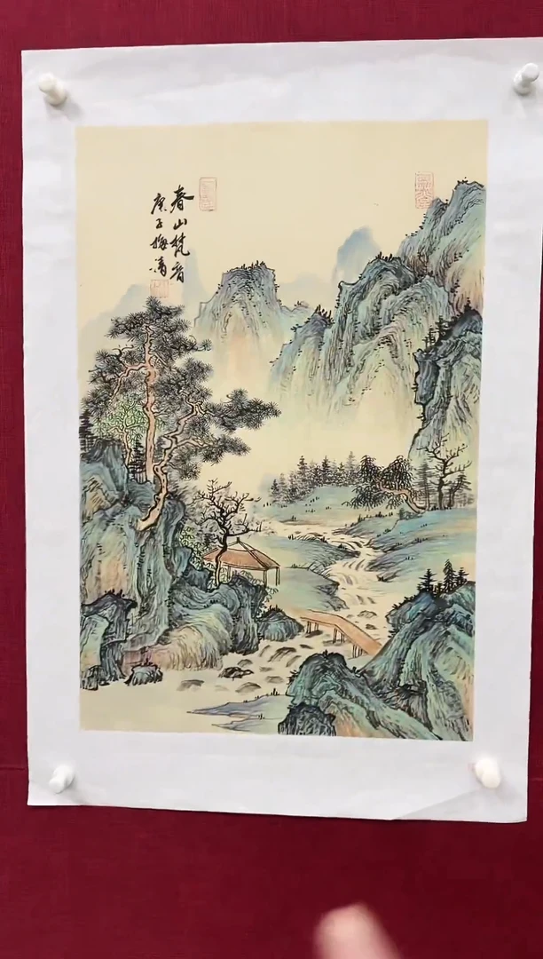 国画梅清老师国画精品