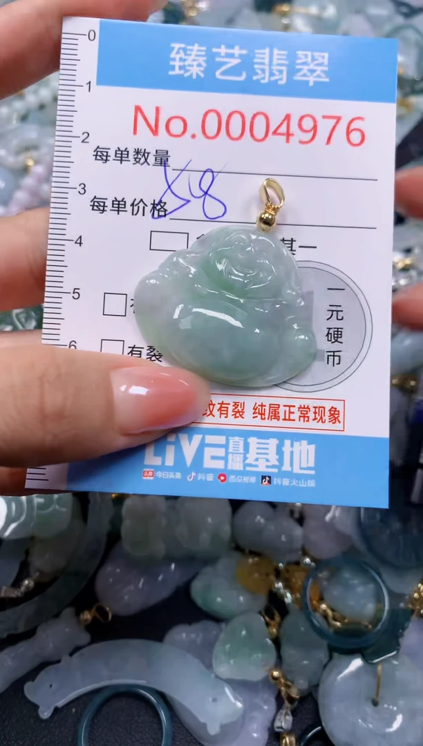 颈饰未镶嵌翡翠4976
