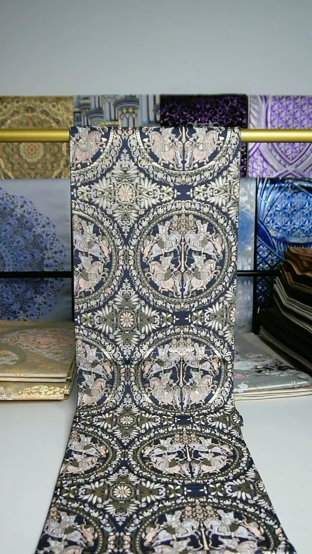 织绣织锦82六通天王狩猎
