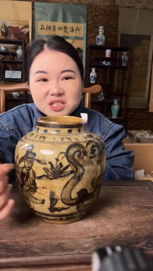 摆件瓷景德镇陶瓷摆件J159