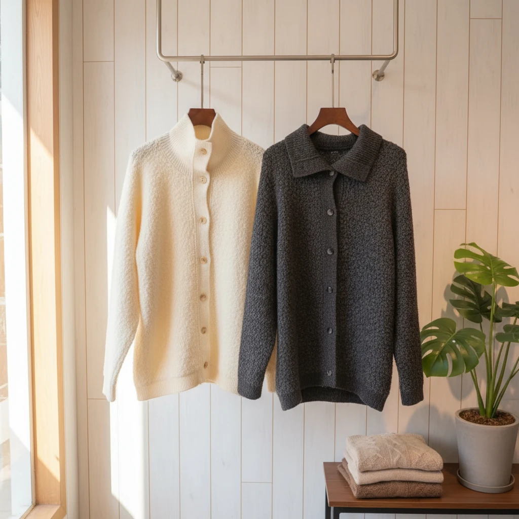 女士休闲全羊毛外套