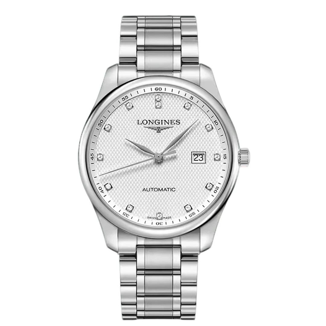 99新 Longines/浪琴 名匠/42表径/L2.893.77.6/白盘钻刻/自动机械